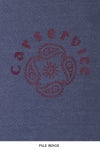 SUGARHILL(シュガーヒル) × CarService(カーサービス) "CS" PAISLY LOGO TEE ペイスリーロゴTシャツ 26880906