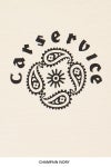 SUGARHILL(シュガーヒル) × CarService(カーサービス) "CS" PAISLY LOGO TEE ペイスリーロゴTシャツ 26880906