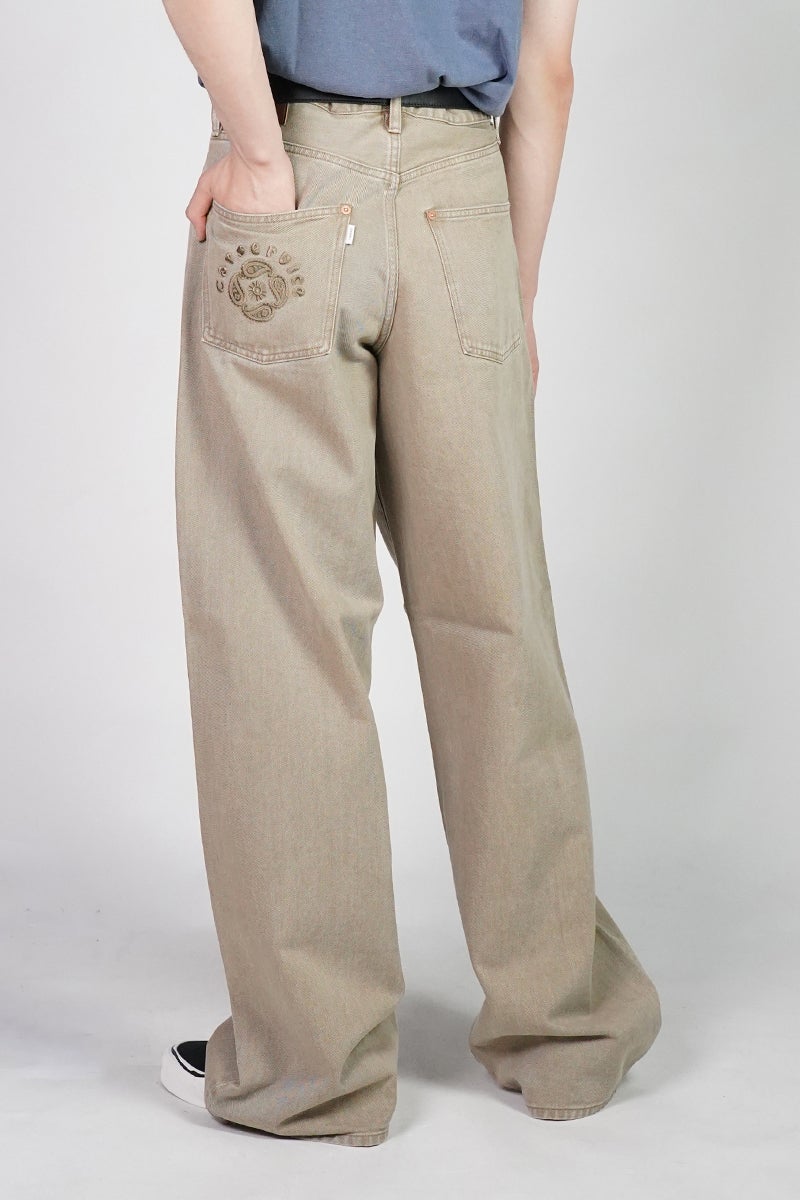 SUGARHILL(シュガーヒル) × CarService(カーサービス) "CS" MODERN DENIM WIDE CUT モダンデニムワイドカット 26880402