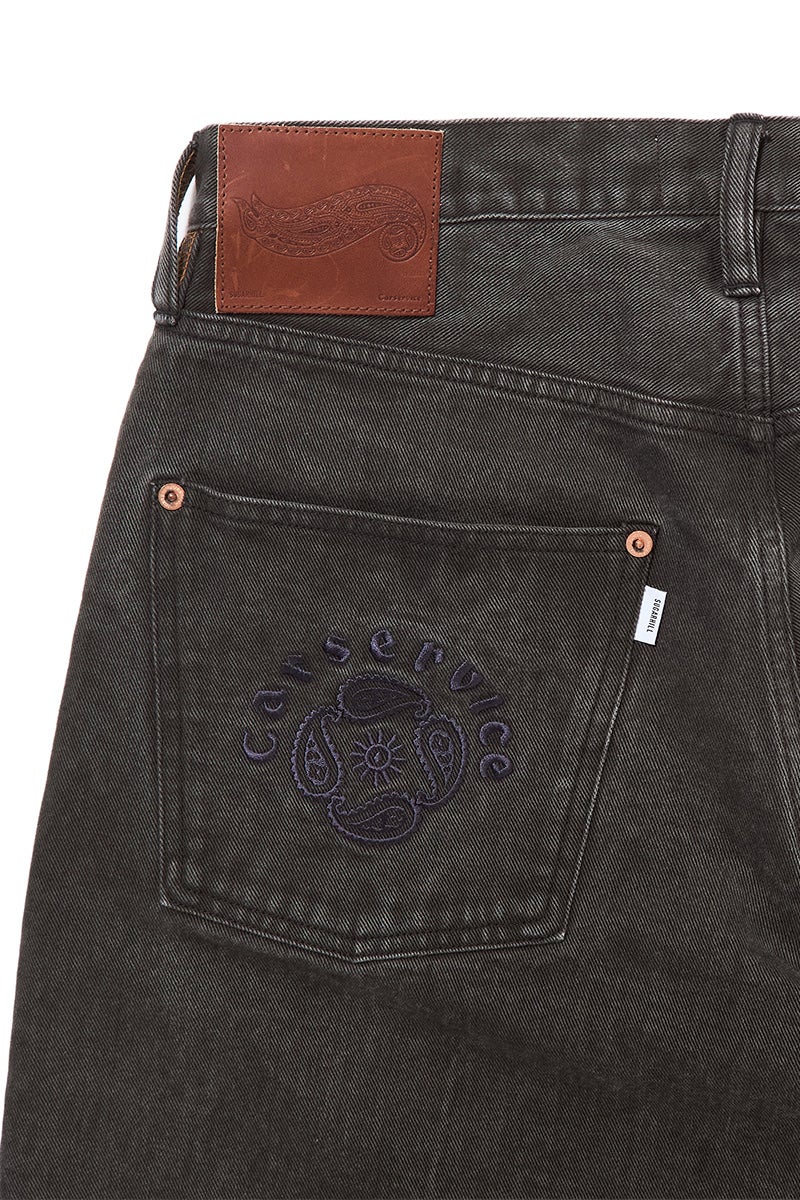 SUGARHILL(シュガーヒル) × CarService(カーサービス) "CS" MODERN DENIM WIDE CUT モダンデニムワイドカット 26880402