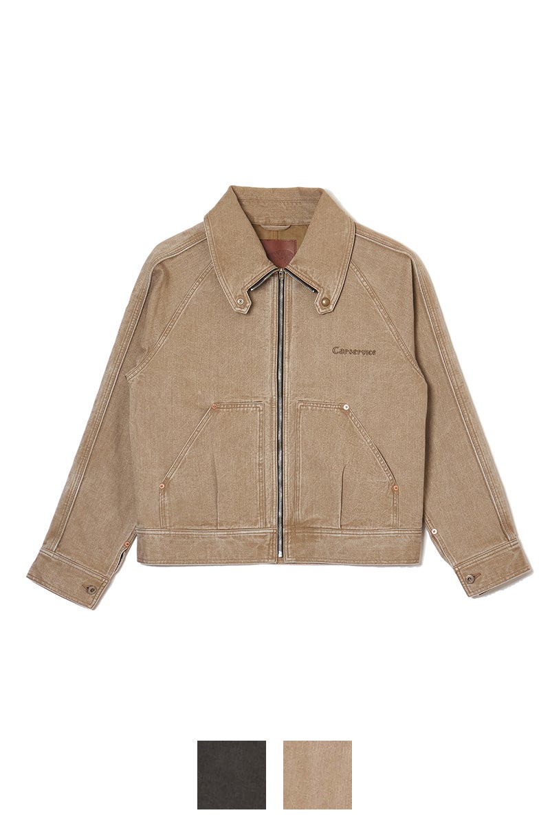 SUGARHILL(シュガーヒル) × CarService(カーサービス) "CS" ZIP LACING JACKET ジップレーシングジャケット 26880401