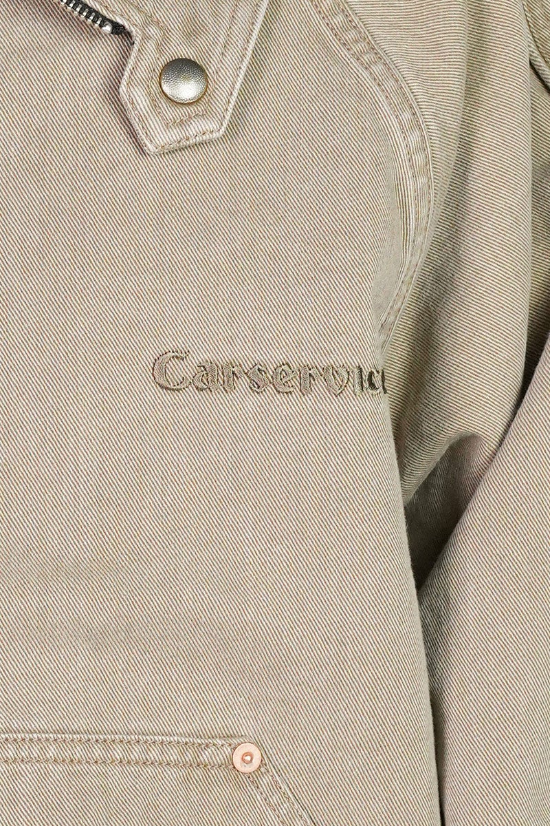 SUGARHILL(シュガーヒル) × CarService(カーサービス) "CS" ZIP LACING JACKET ジップレーシングジャケット 26880401
