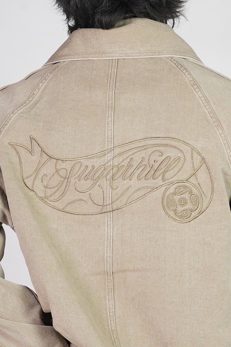 SUGARHILL(シュガーヒル) × CarService(カーサービス) "CS" ZIP LACING JACKET ジップレーシングジャケット 26880401