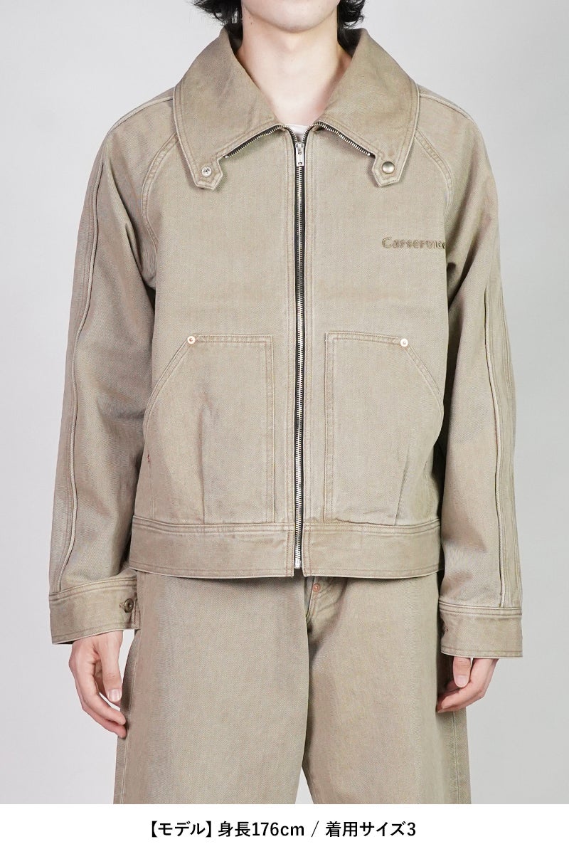 SUGARHILL(シュガーヒル) × CarService(カーサービス) "CS" ZIP LACING JACKET ジップレーシングジャケット 26880401