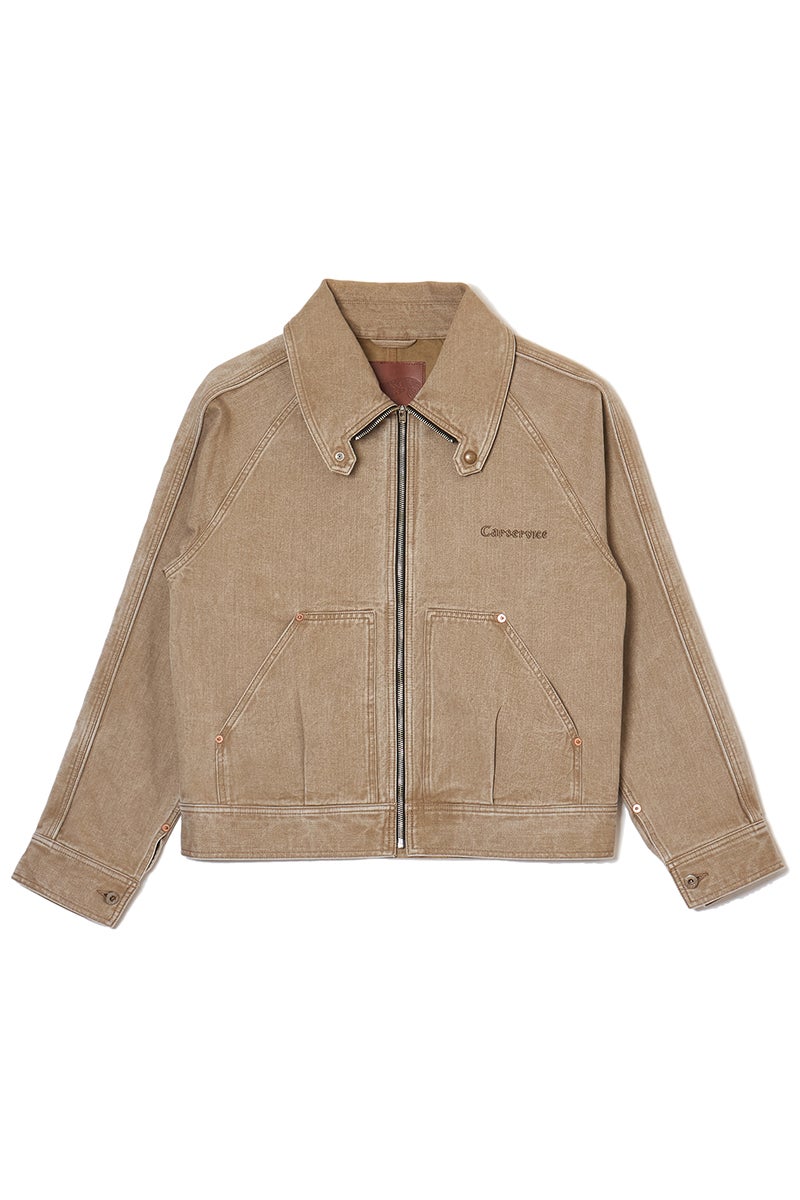 SUGARHILL(シュガーヒル) × CarService(カーサービス) "CS" ZIP LACING JACKET ジップレーシングジャケット 26880401