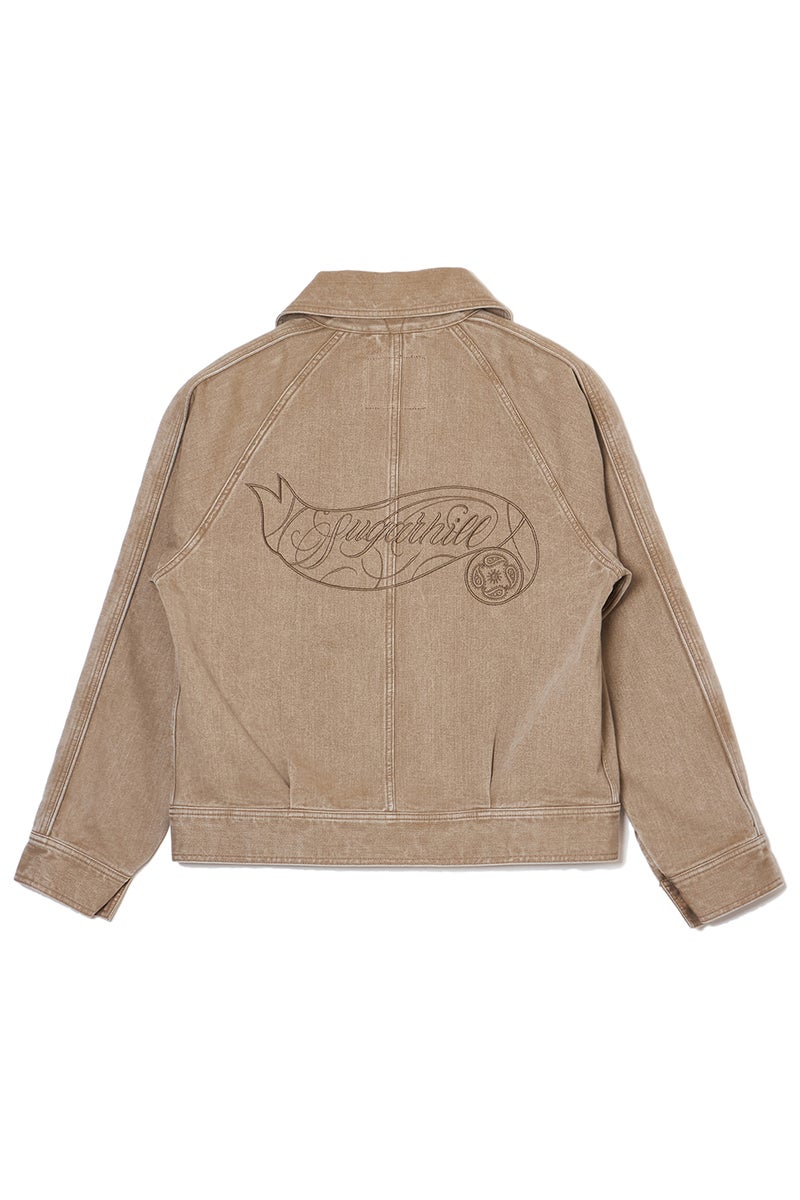 SUGARHILL(シュガーヒル) × CarService(カーサービス) "CS" ZIP LACING JACKET ジップレーシングジャケット 26880401