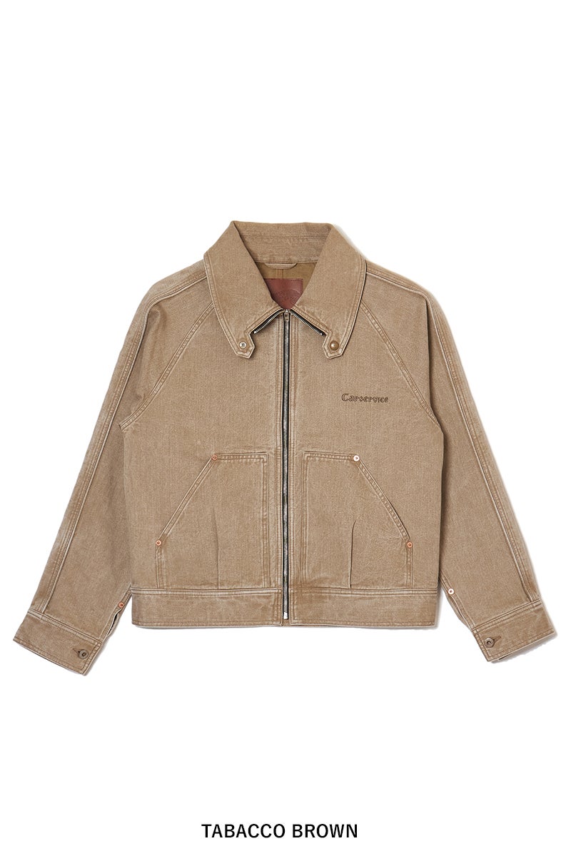 SUGARHILL(シュガーヒル) × CarService(カーサービス) "CS" ZIP LACING JACKET ジップレーシングジャケット 26880401