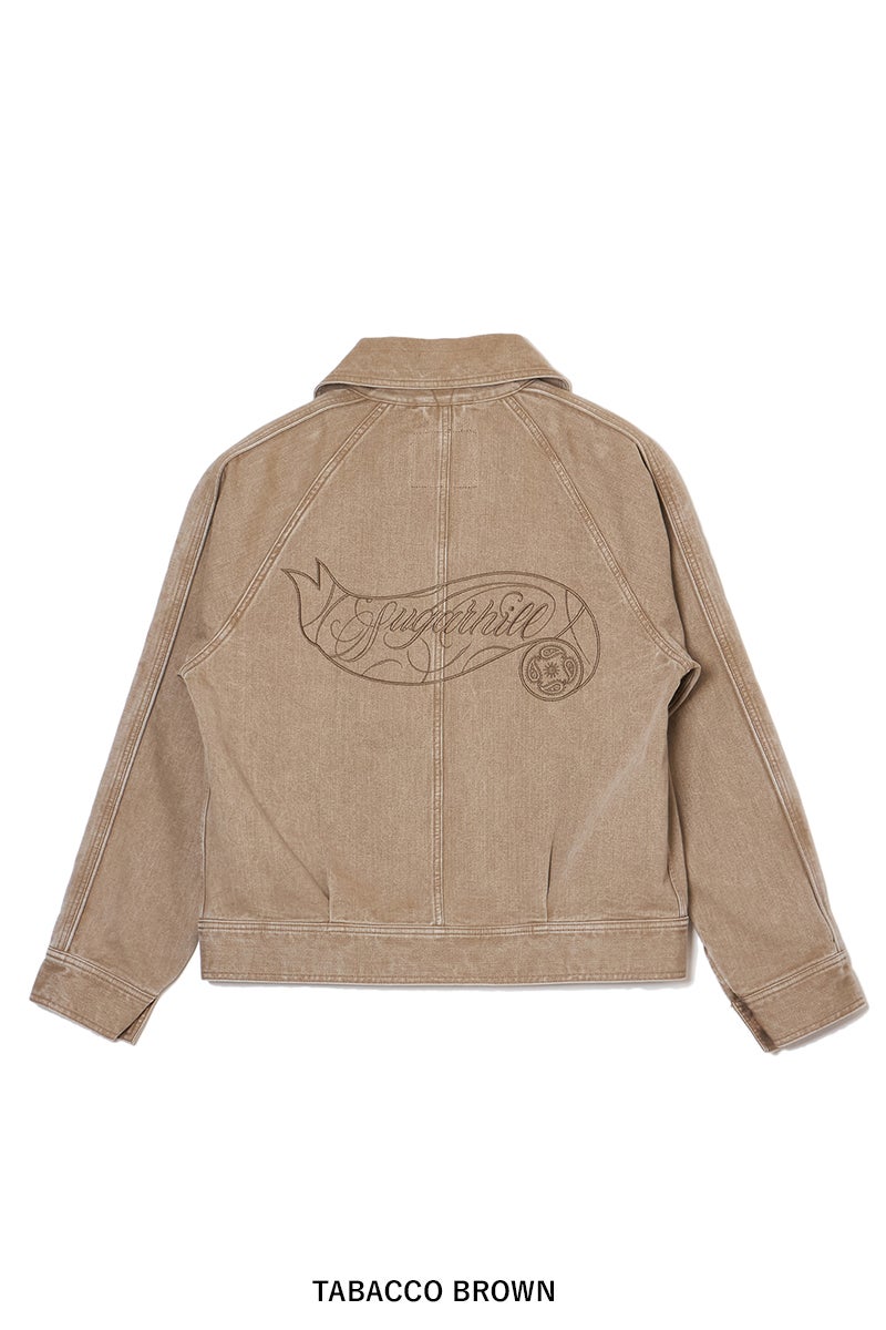 SUGARHILL(シュガーヒル) × CarService(カーサービス) "CS" ZIP LACING JACKET ジップレーシングジャケット 26880401