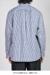 Porter Classic(ポータークラシック) ROLL UP LINEN GINGHAM CHECK SHIRT ロールアップリネンギンガムチェックシャツ PC-016-3978