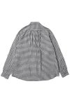 Porter Classic(ポータークラシック) ROLL UP LINEN GINGHAM CHECK SHIRT ロールアップリネンギンガムチェックシャツ PC-016-3978