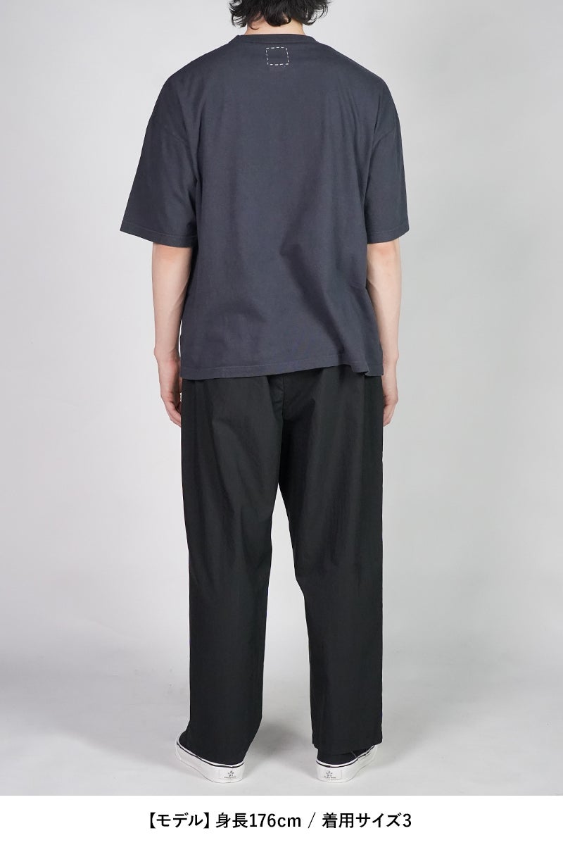 visvim(ビズビム) MONDO TEE SS DMGD モンド半袖Tシャツ ダメージガーメントダイ 0126105010019
