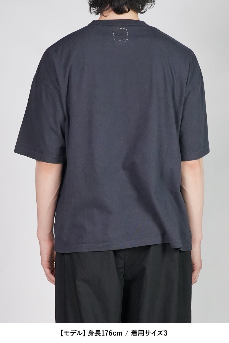 visvim(ビズビム) MONDO TEE SS DMGD モンド半袖Tシャツ ダメージガーメントダイ 0126105010019