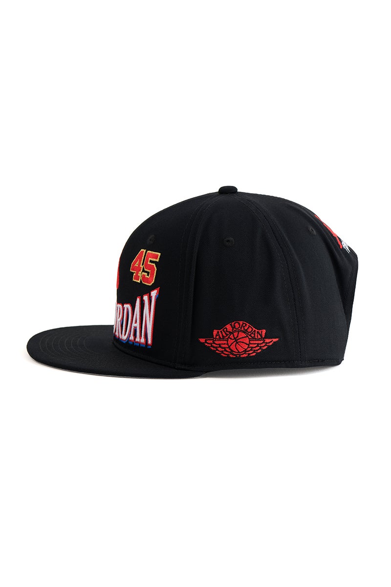 JORDAN BRAND × ©SAINT MXXXXXX (TIME) CAPSULE (ジョーダンブランド セントマイケル タイムカプセル) SM-MK8-0000-J09 / IO7950-010 / U J PRO CAP S FB STM / BLACK プロキャップ