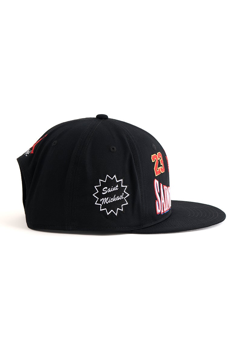 JORDAN BRAND × ©SAINT MXXXXXX (TIME) CAPSULE (ジョーダンブランド セントマイケル タイムカプセル) SM-MK8-0000-J09 / IO7950-010 / U J PRO CAP S FB STM / BLACK プロキャップ