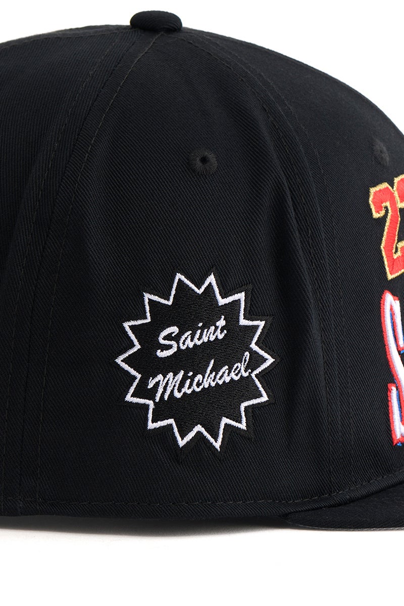 JORDAN BRAND × ©SAINT MXXXXXX (TIME) CAPSULE (ジョーダンブランド セントマイケル タイムカプセル) SM-MK8-0000-J09 / IO7950-010 / U J PRO CAP S FB STM / BLACK プロキャップ
