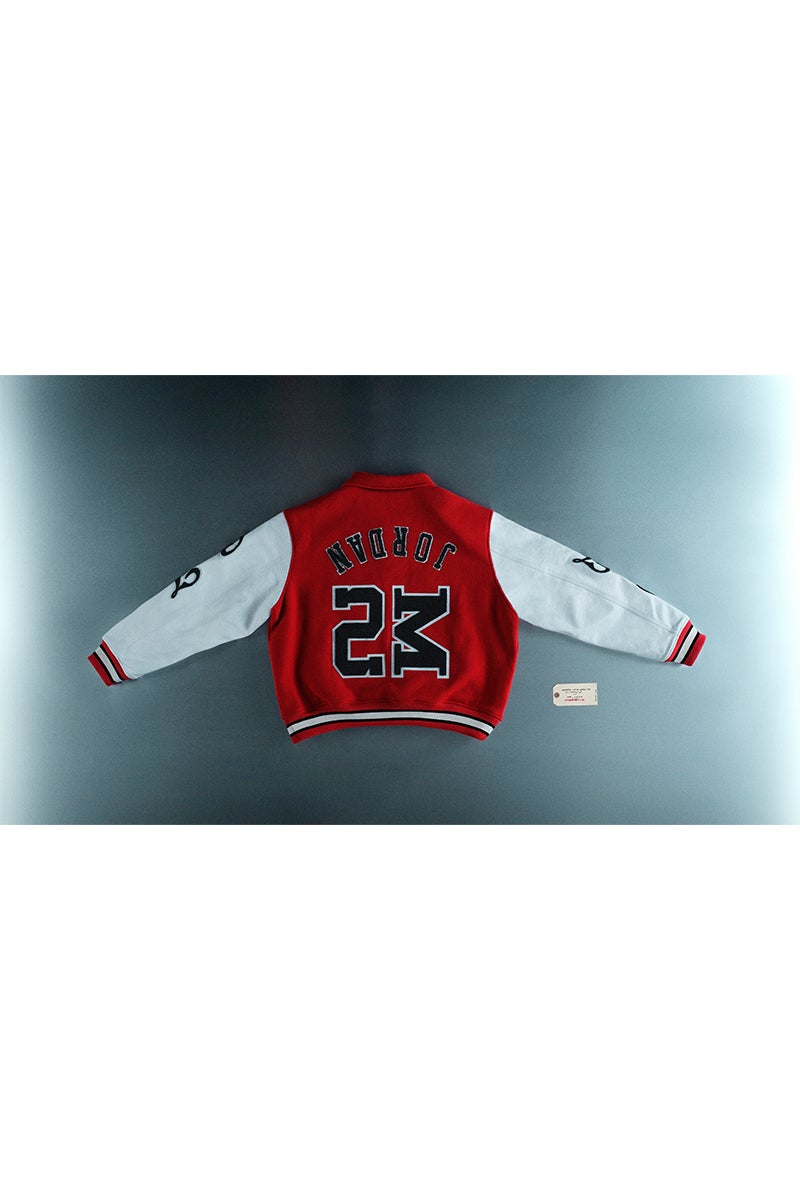JORDAN BRAND × ©SAINT MXXXXXX (TIME) CAPSULE (ジョーダンブランド セントマイケル タイムカプセル) SM-MK8-0000-J08 / FV4726-657 / M J SM VARSITY JKT / REDxWHT バーシティジャケット