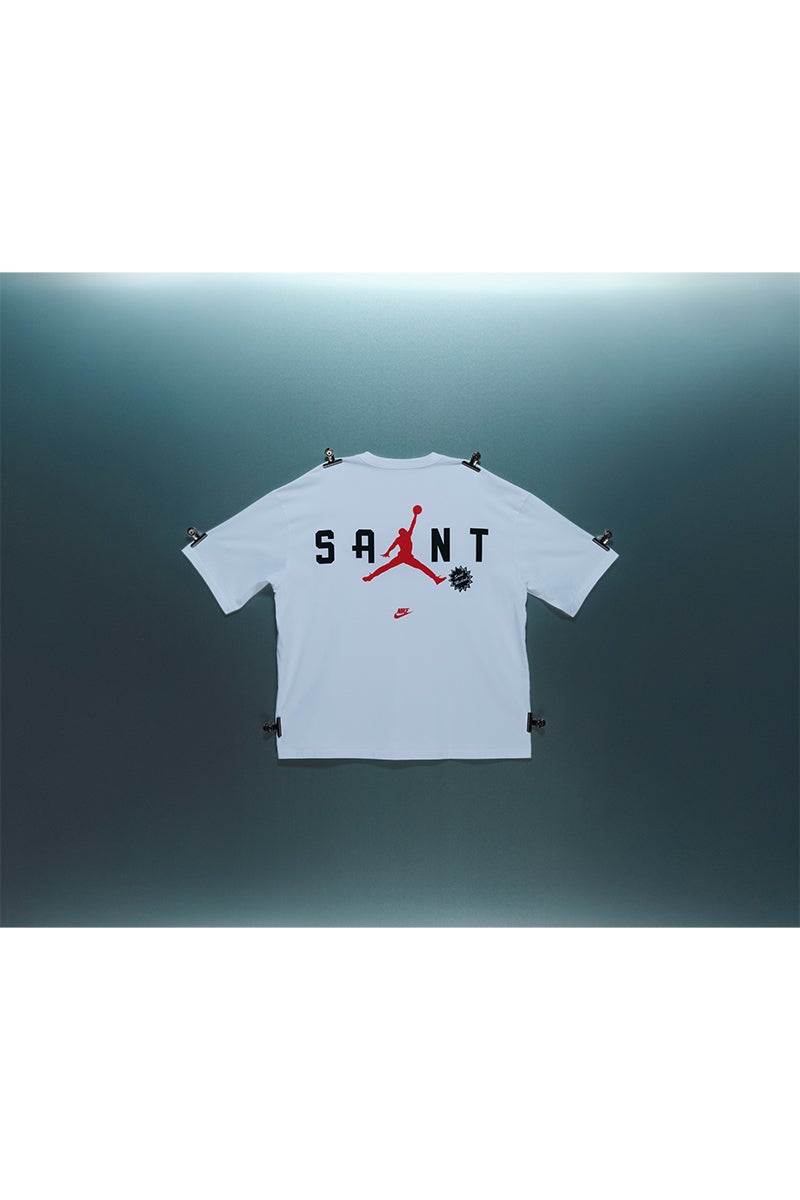 JORDAN BRAND × ©SAINT MXXXXXX (TIME) CAPSULE (ジョーダンブランド セントマイケル タイムカプセル) SM-MK8-0000-J07 / FV4716-100 / M J SM SS TEE / WHITE 半袖Tシャツ