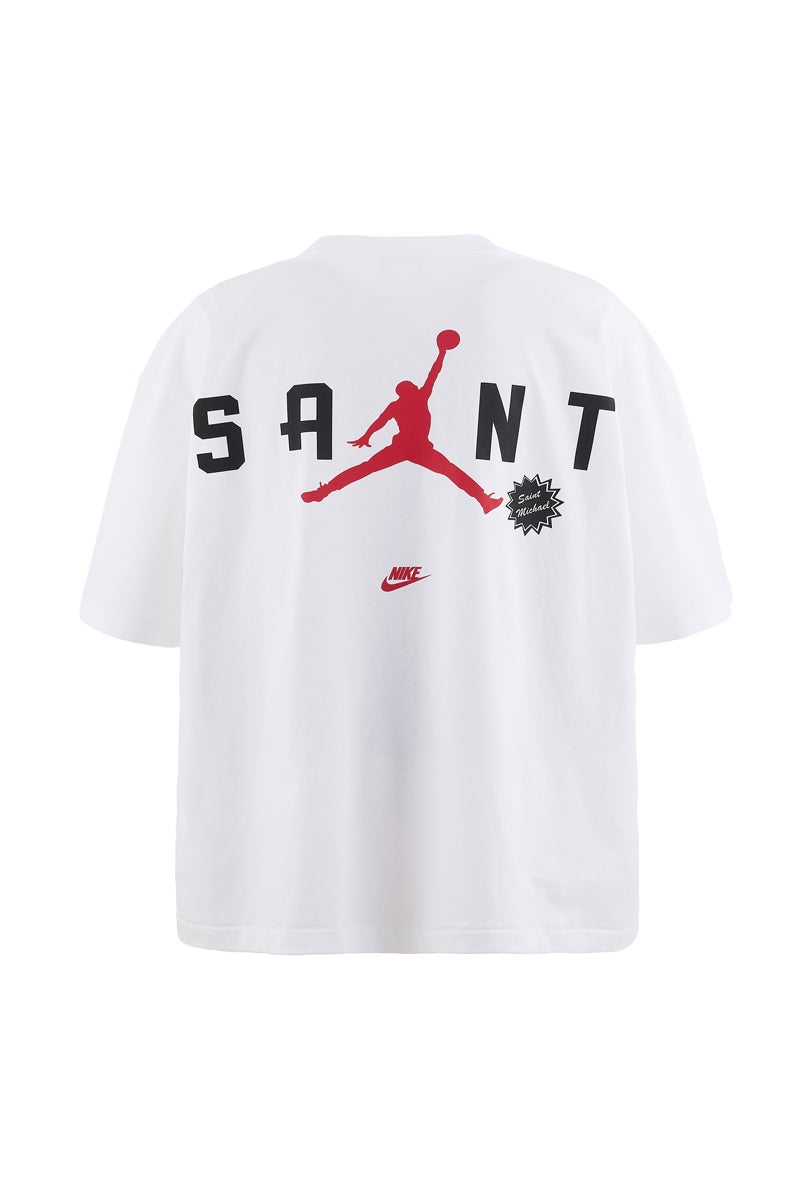 JORDAN BRAND × ©SAINT MXXXXXX (TIME) CAPSULE (ジョーダンブランド セントマイケル タイムカプセル) SM-MK8-0000-J07 / FV4716-100 / M J SM SS TEE / WHITE 半袖Tシャツ