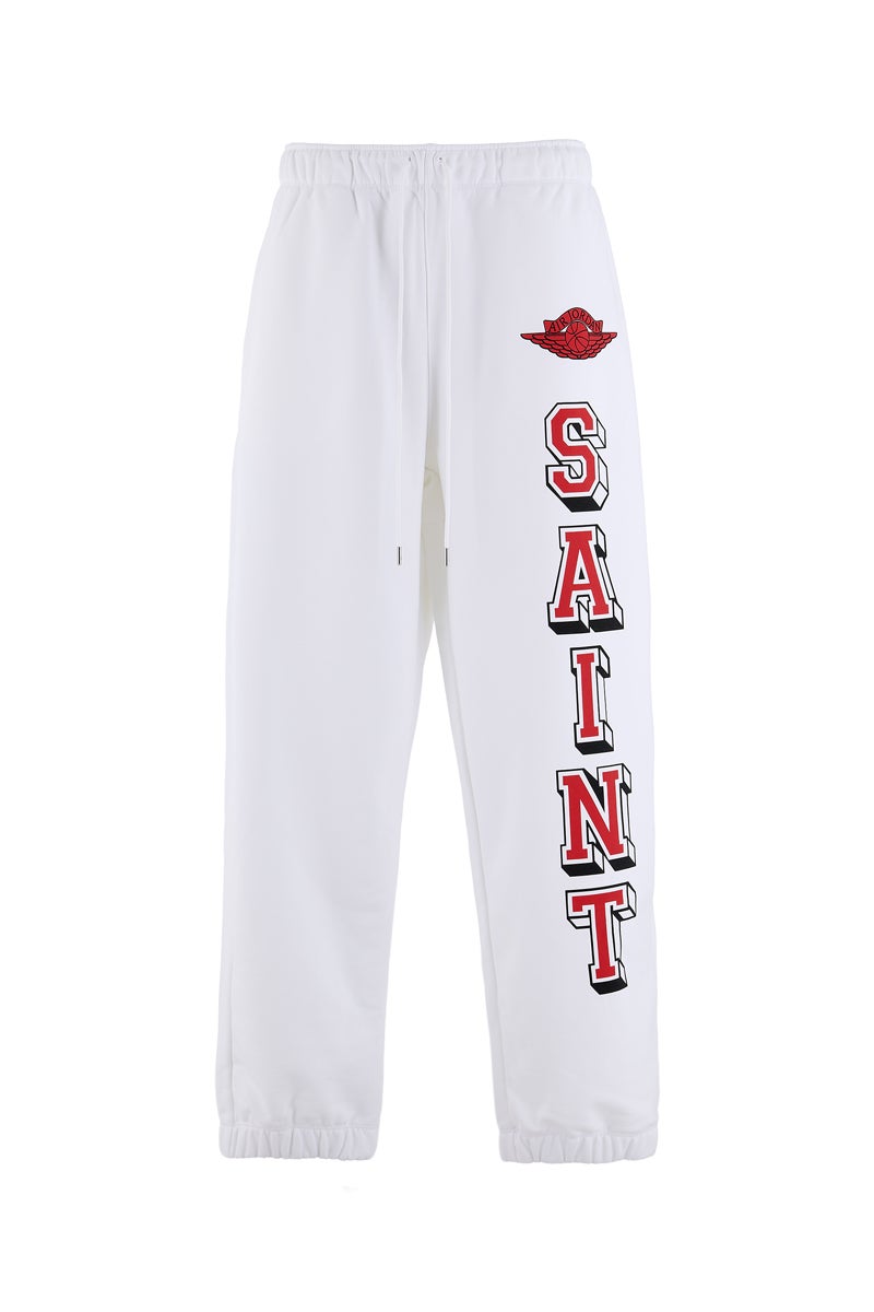 JORDAN BRAND × ©SAINT MXXXXXX (TIME) CAPSULE (ジョーダンブランド セントマイケル タイムカプセル) SM-MK8-0000-J06 / FV4720-100 / M J SM FLC PANT / WHITE フリーススウェットパンツ