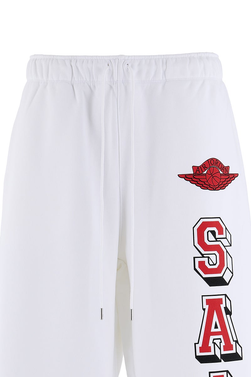 JORDAN BRAND × ©SAINT MXXXXXX (TIME) CAPSULE (ジョーダンブランド セントマイケル タイムカプセル) SM-MK8-0000-J06 / FV4720-100 / M J SM FLC PANT / WHITE フリーススウェットパンツ