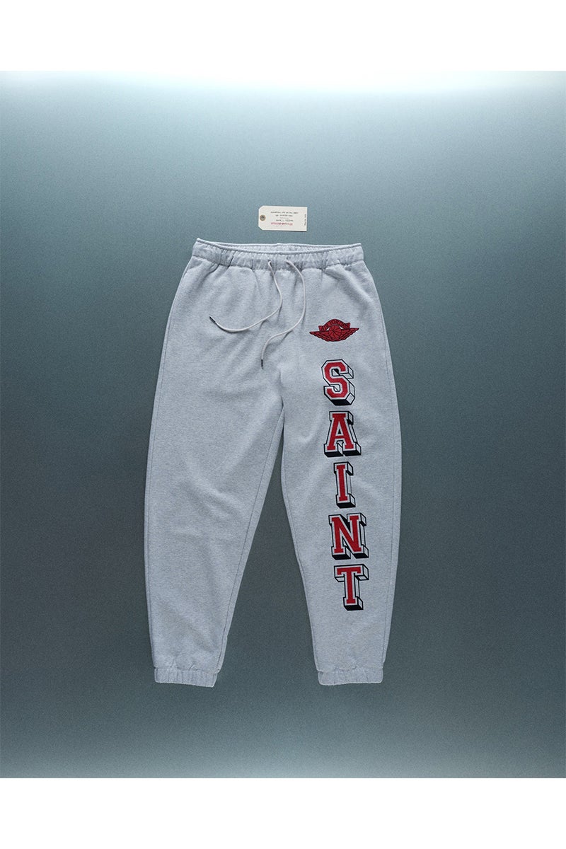 JORDAN BRAND × ©SAINT MXXXXXX (TIME) CAPSULE (ジョーダンブランド セントマイケル タイムカプセル) SM-MK8-0000-J05 / FV4720-050 / M J SM FLC PANT / GREY フリーススウェットパンツ