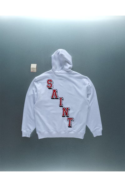 JORDAN BRAND × ©SAINT MXXXXXX (TIME) CAPSULE (ジョーダンブランド セントマイケル タイムカプセル) SM-MK8-0000-J03 / FV4718-100 / M J SM FLC HOODIE / WHITE フリースパーカー フーディー