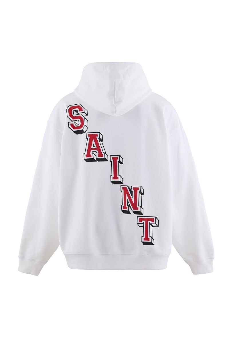 JORDAN BRAND × ©SAINT MXXXXXX (TIME) CAPSULE (ジョーダンブランド セントマイケル タイムカプセル) SM-MK8-0000-J03 / FV4718-100 / M J SM FLC HOODIE / WHITE フリースパーカー フーディー