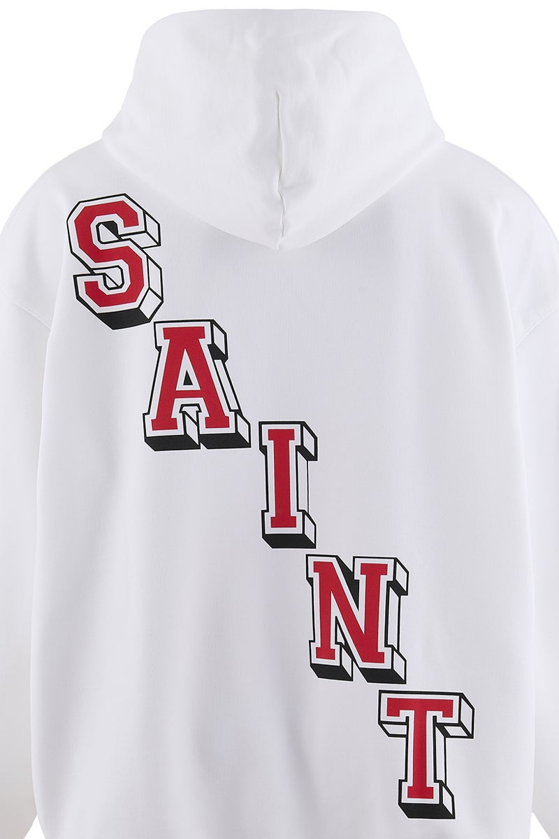 JORDAN BRAND × ©SAINT MXXXXXX (TIME) CAPSULE (ジョーダンブランド セントマイケル タイムカプセル) SM-MK8-0000-J03 / FV4718-100 / M J SM FLC HOODIE / WHITE フリースパーカー フーディー