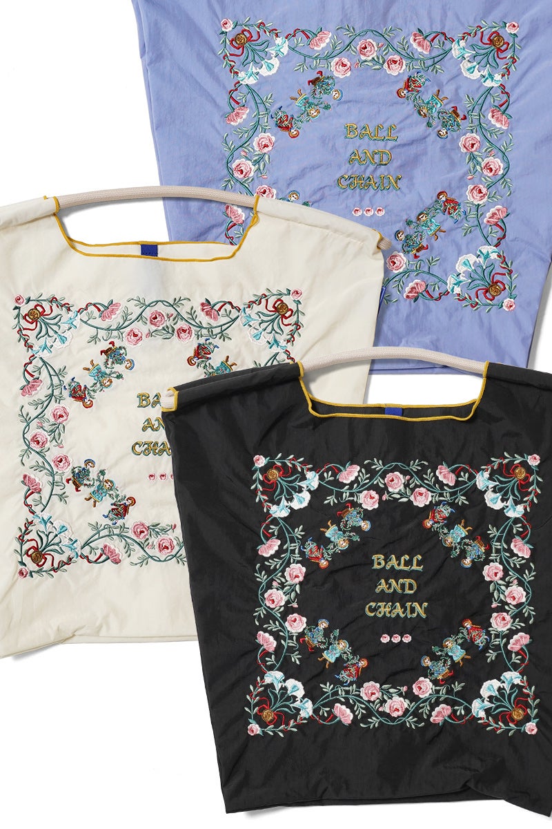 Ball & Chain(ボールアンドチェーン) FLEURS(M) フルール(M) ショッピングバック トートバッグ 301083