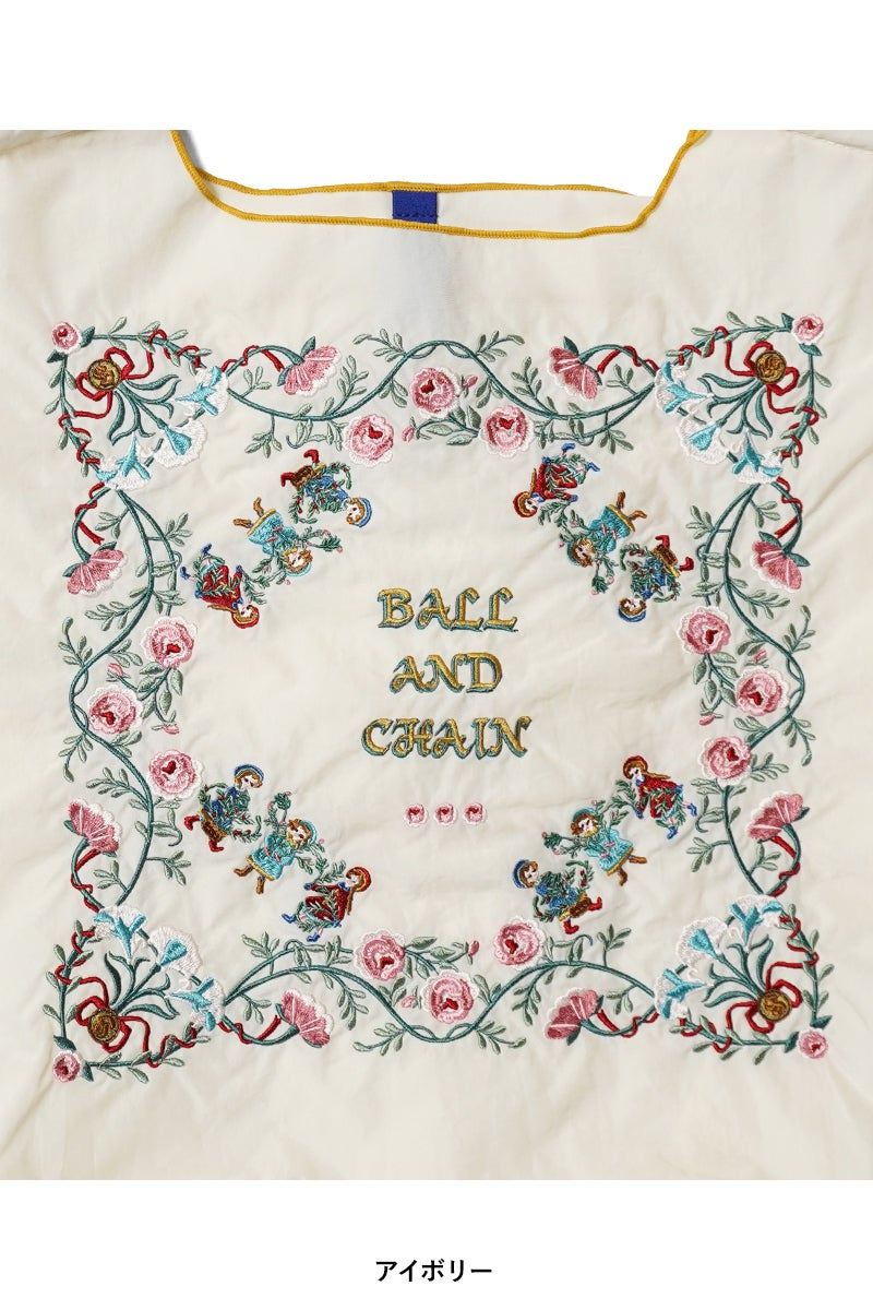 Ball & Chain(ボールアンドチェーン) FLEURS(M) フルール(M) ショッピングバック トートバッグ 301083