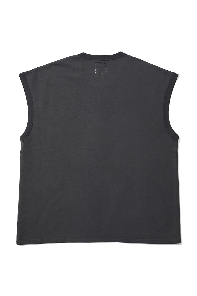 visvim(ビズビム) JUMBO TEE SL DMGD ジャンボTシャツ スリーブレス メージド 0126105010025