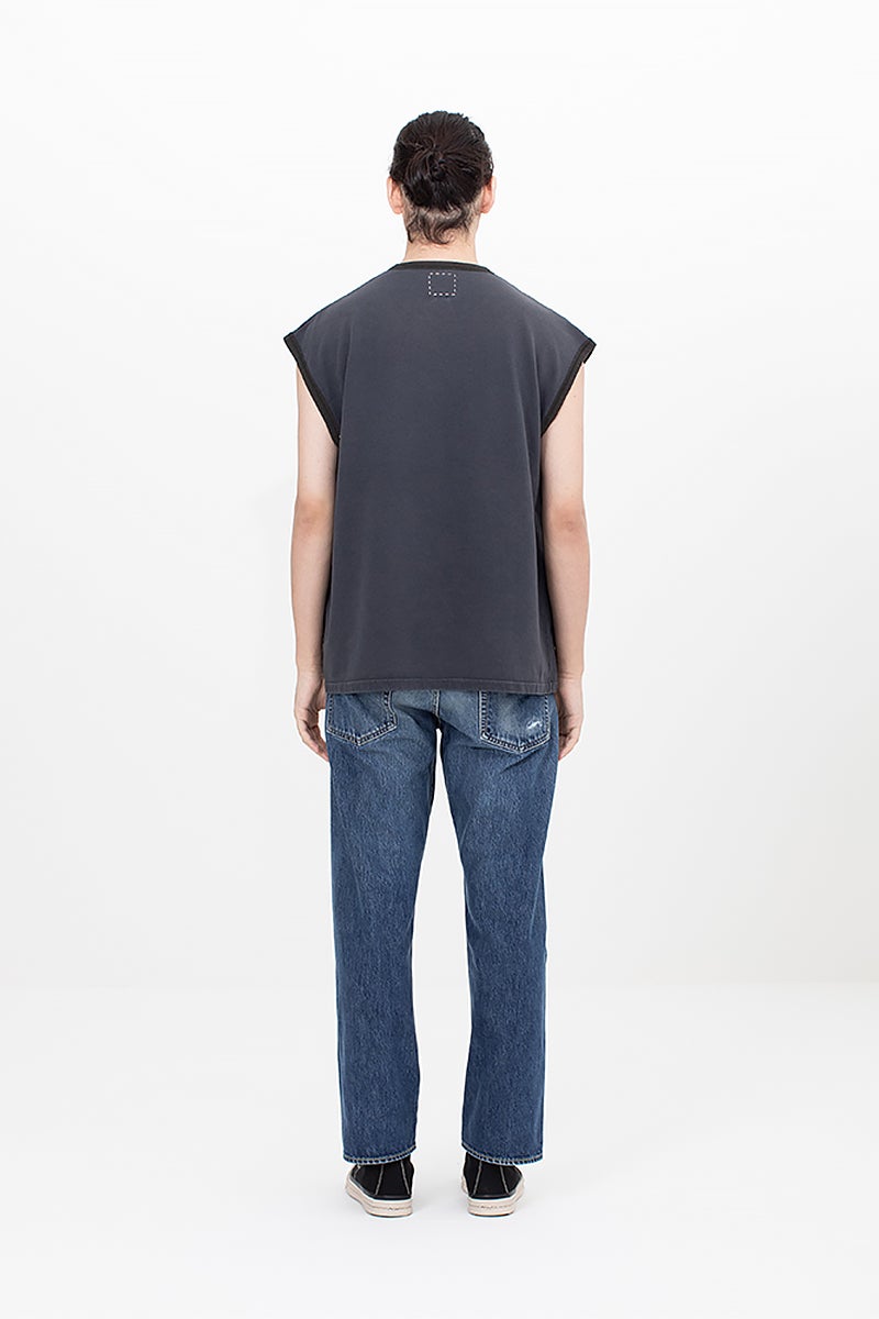 visvim(ビズビム) JUMBO TEE SL DMGD ジャンボTシャツ スリーブレス メージド 0126105010025