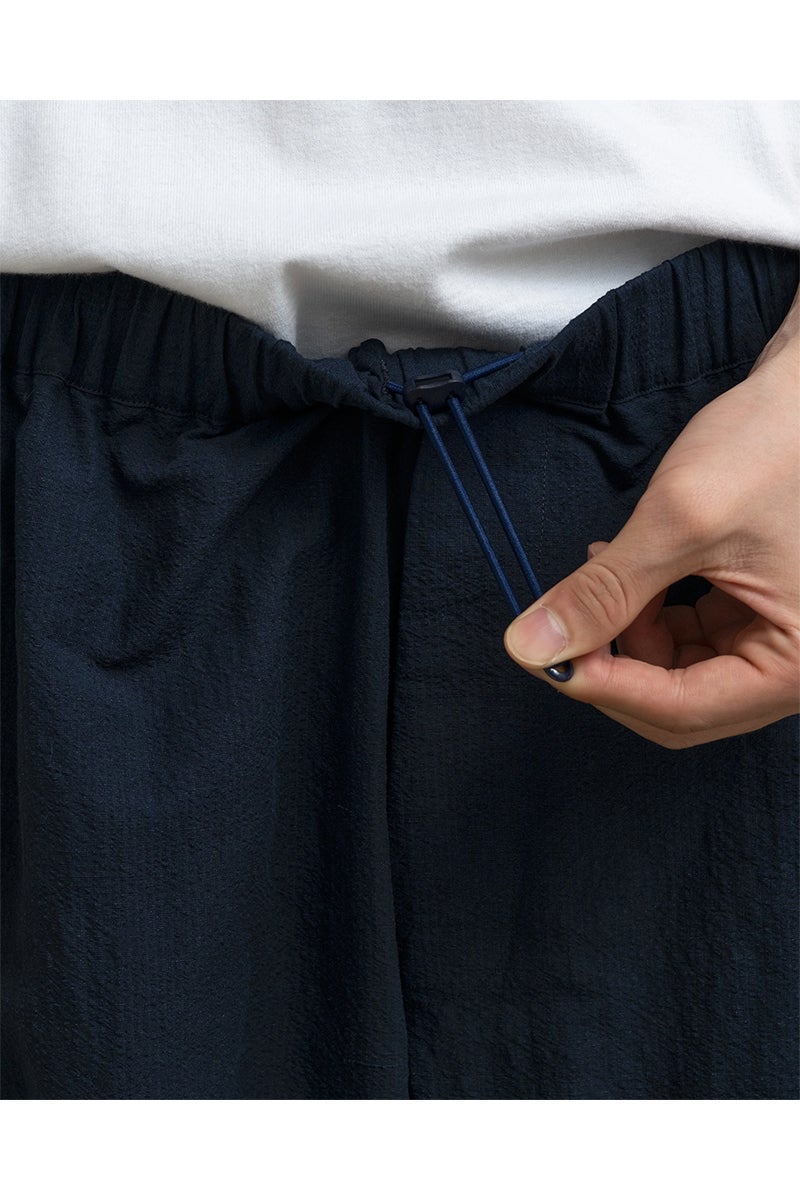 Graphpaper(グラフペーパー) Cotton Linen Seersucker Track Pants コットンリネンシアサッカートラックパンツ GM262-40035