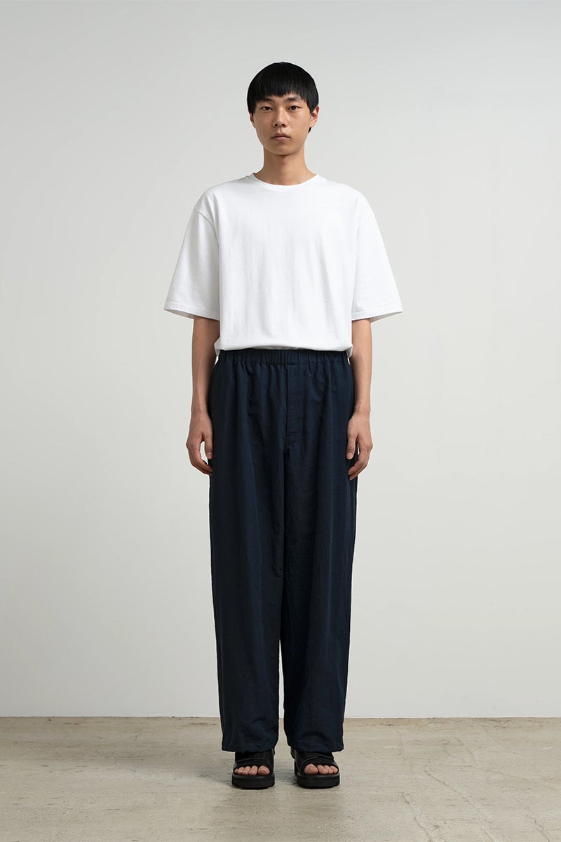 Graphpaper(グラフペーパー) Cotton Linen Seersucker Track Pants コットンリネンシアサッカートラックパンツ GM262-40035