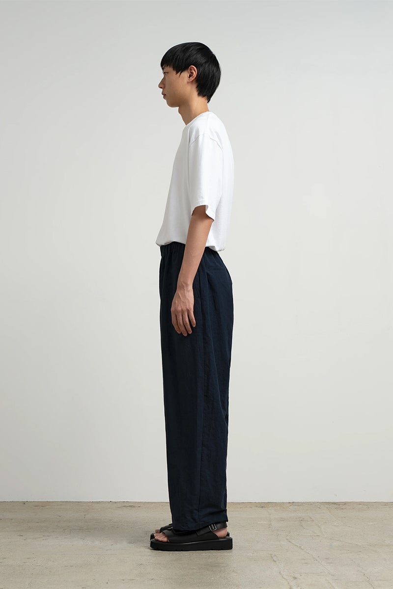 Graphpaper(グラフペーパー) Cotton Linen Seersucker Track Pants コットンリネンシアサッカートラックパンツ GM262-40035