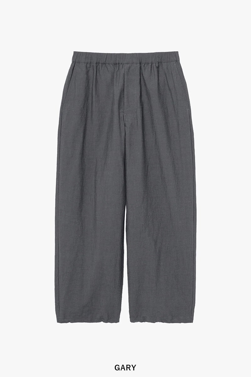 Graphpaper(グラフペーパー) Cotton Linen Seersucker Track Pants コットンリネンシアサッカートラックパンツ GM262-40035