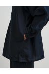 Graphpaper(グラフペーパー) Cotton Linen Seersucker LS Pullover Shirt コットンリネンシアサッカー長袖プルオーバーシャツ GM262-50033