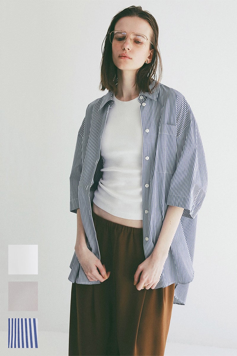 CLANE(クラネ) | CLANE(クラネ) HALF SLEEVE HUGE SHIRTS ハーフ