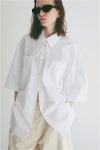 CLANE(クラネ) HALF SLEEVE HUGE SHIRTS ハーフスリーブヒュージシャツ 110122-4233