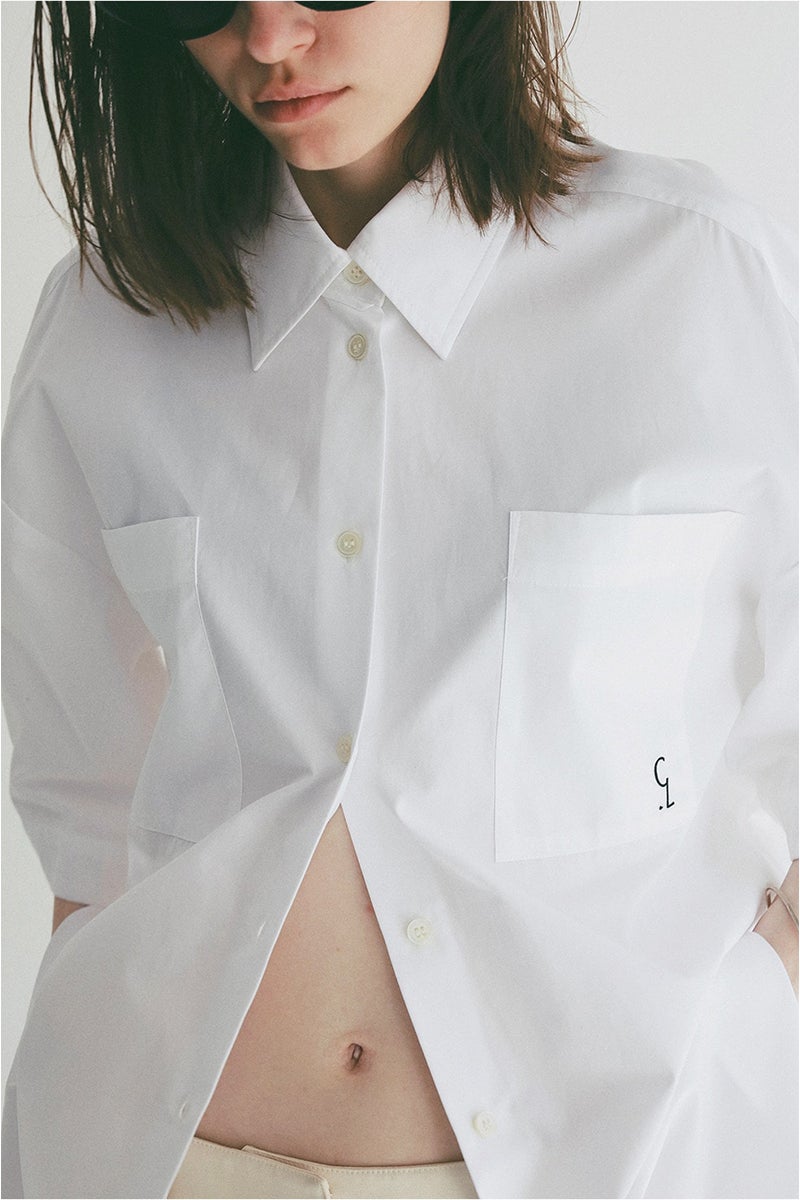 CLANE(クラネ) HALF SLEEVE HUGE SHIRTS ハーフスリーブヒュージシャツ 110122-4233