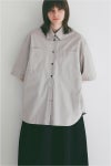 CLANE(クラネ) HALF SLEEVE HUGE SHIRTS ハーフスリーブヒュージシャツ 110122-4233
