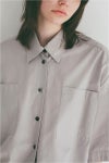 CLANE(クラネ) HALF SLEEVE HUGE SHIRTS ハーフスリーブヒュージシャツ 110122-4233