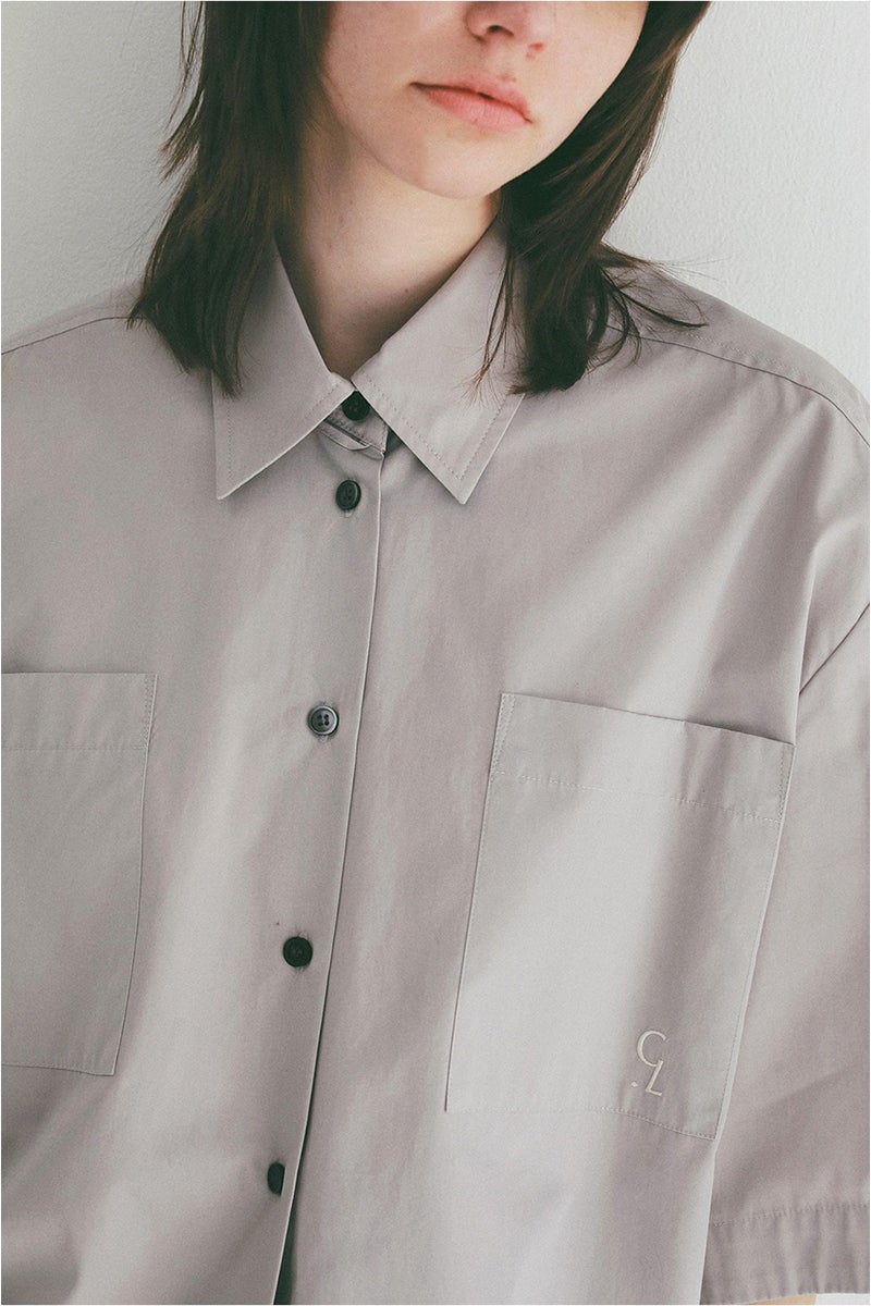 CLANE(クラネ) HALF SLEEVE HUGE SHIRTS ハーフスリーブヒュージシャツ 110122-4233