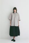 CLANE(クラネ) HALF SLEEVE HUGE SHIRTS ハーフスリーブヒュージシャツ 110122-4233