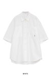 CLANE(クラネ) HALF SLEEVE HUGE SHIRTS ハーフスリーブヒュージシャツ 110122-4233