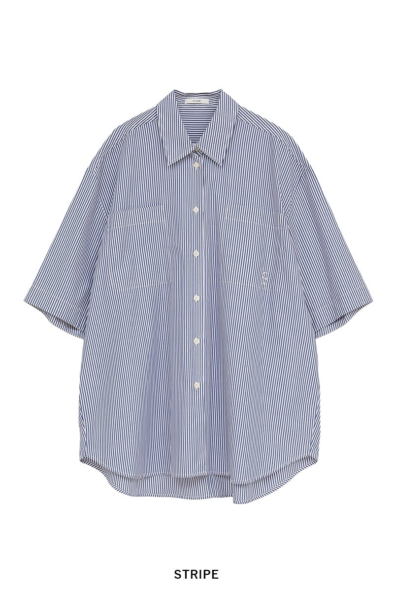 CLANE(クラネ) HALF SLEEVE HUGE SHIRTS ハーフスリーブヒュージシャツ 110122-4233