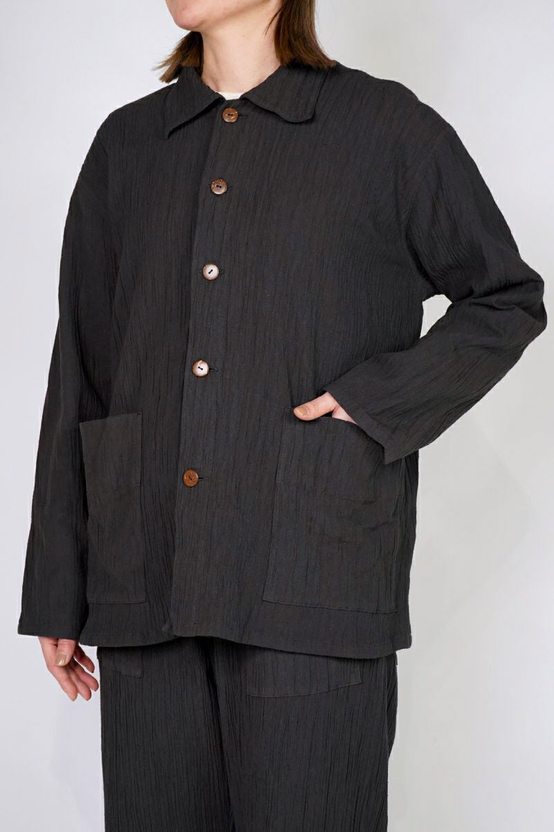 kengo(ケンゴ) cotton banana yoryu 2 pockets jacket コットンバナナ楊柳2ポケットジャケット K26SS-JK2