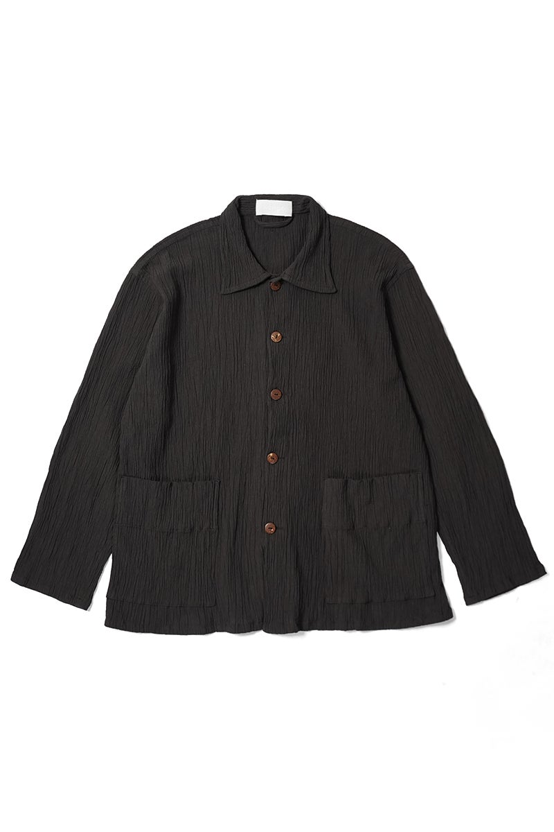 kengo(ケンゴ) cotton banana yoryu 2 pockets jacket コットンバナナ楊柳2ポケットジャケット K26SS-JK2