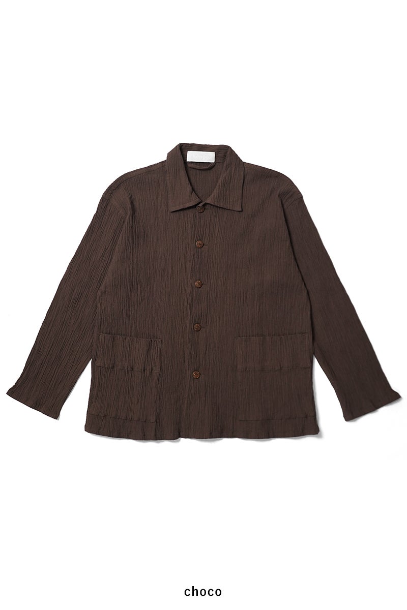 kengo(ケンゴ) cotton banana yoryu 2 pockets jacket コットンバナナ楊柳2ポケットジャケット K26SS-JK2