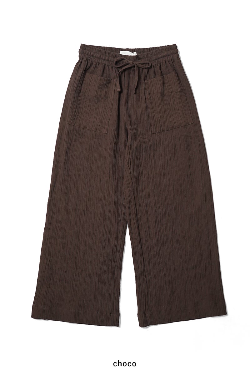 kengo(ケンゴ) cotton banana yoryu loose pants コットンバナナ楊柳ルーズパンツ K26SS-PA7